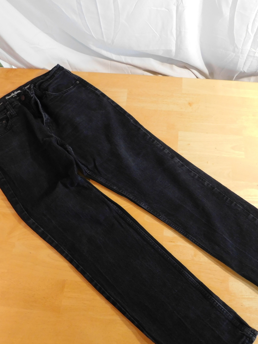Goodfellow & Co Men's Slim Straight Jeans in Black Wash